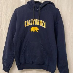 Cal Hoodie Navy Blue